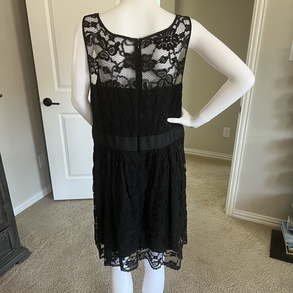 BB Dakota Cyrus Black Lace Dress‎ SZ 16 - Picture 3 of 5